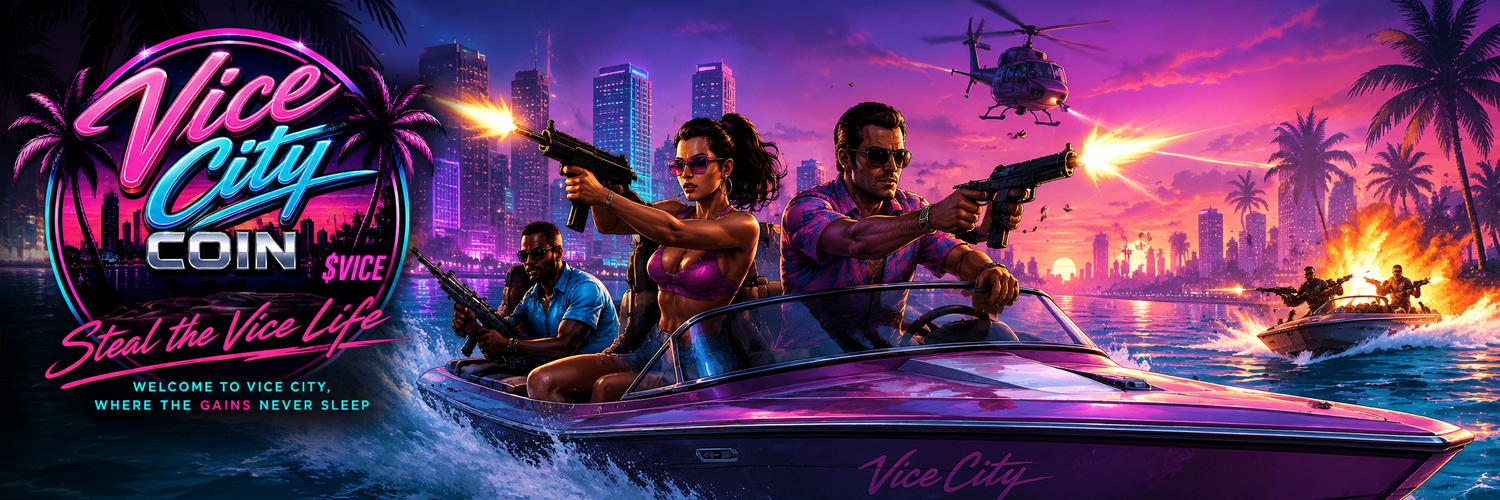 Vice City Coin banner